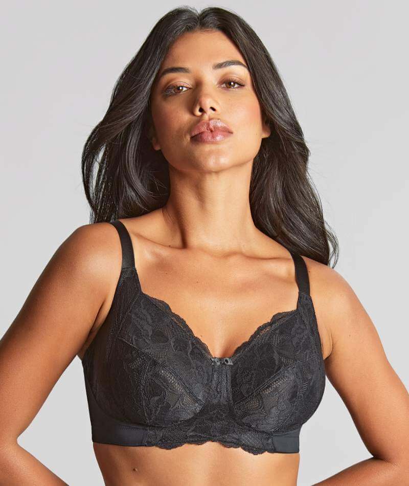 Panache Rocha Wire-free Bra - Black Bras  