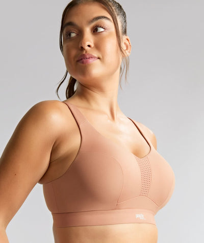 Panache Sport Endurance Ultra Perform Non Padded Underwire Sports Bra -  Dusty Rose