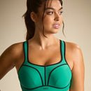 Panache Sport Power Underwired Sports Bra - Green
