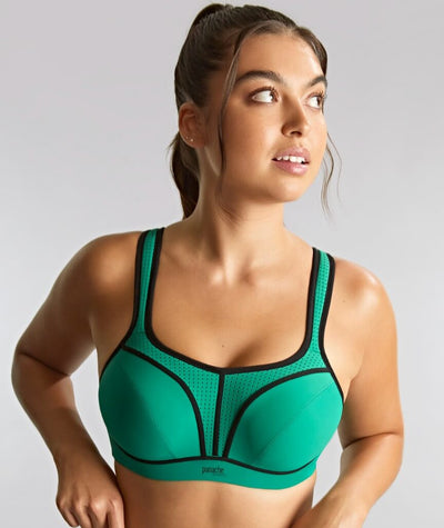Panache Sport Power Underwired Sports Bra - Green