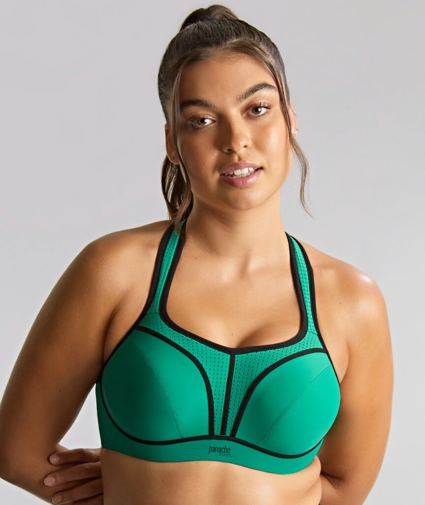 Panache Sport Power Underwired Sports Bra - Green
