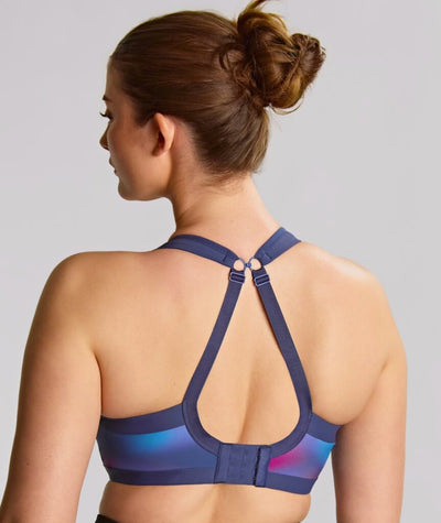 Panache Sport Power Underwired Sports Bra - Ombre Print/Ink