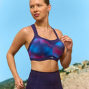 Panache Sport Power Underwired Sports Bra - Ombre Print/Ink