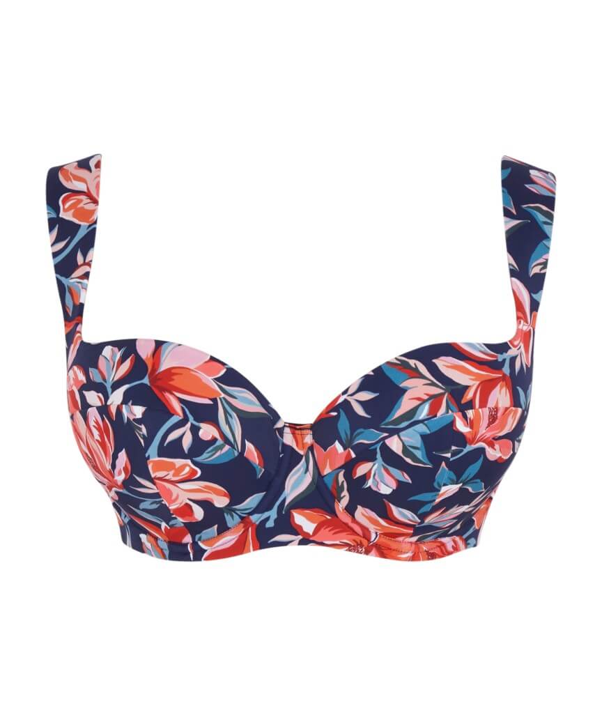 Panache Swimwear Liliflora Bette Underwire Balcony Bikini - Liliflora Print