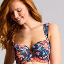 Panache Swimwear Liliflora Bette Underwire Balcony Bikini - Liliflora Print