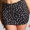 Panache Swimwear Polka Dot Skirted Brief - Polka Dot Print