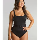 Panache Swimwear Signature Serena Square Neck One Piece Swimsuit - Black