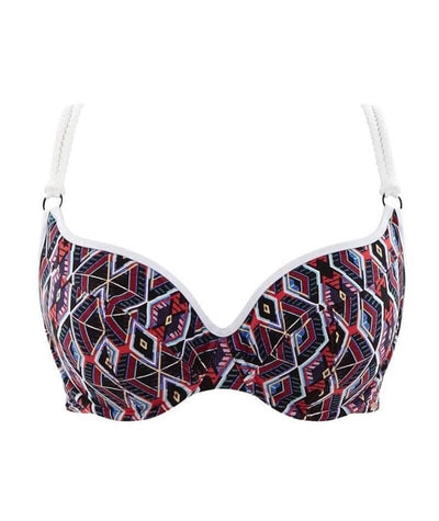 Panache Swimwear Elle Balconnet Underwire Bikini - Tribal Print Swim 