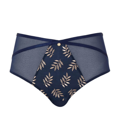 Panache Tango Deep Brief - Navy/Champagne