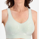 Playtex Comfort Revolution Contour Dot Wire-free Bra - Seafoam