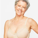 Playtex Ultralight Illusion Neckline Underwire Bra - Nude