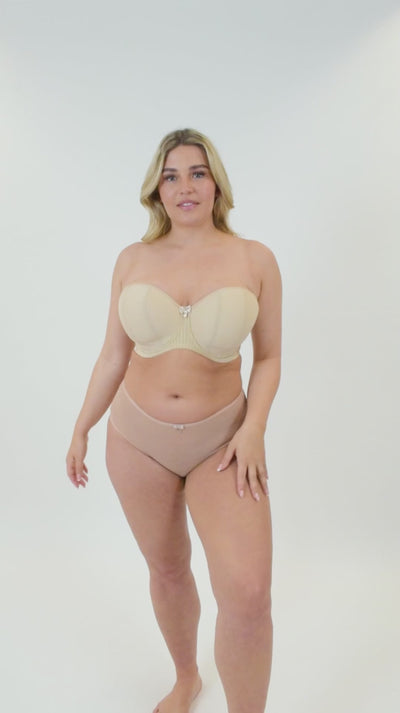 Curvy Kate Luxe Strapless Bra - Pearl Ivory