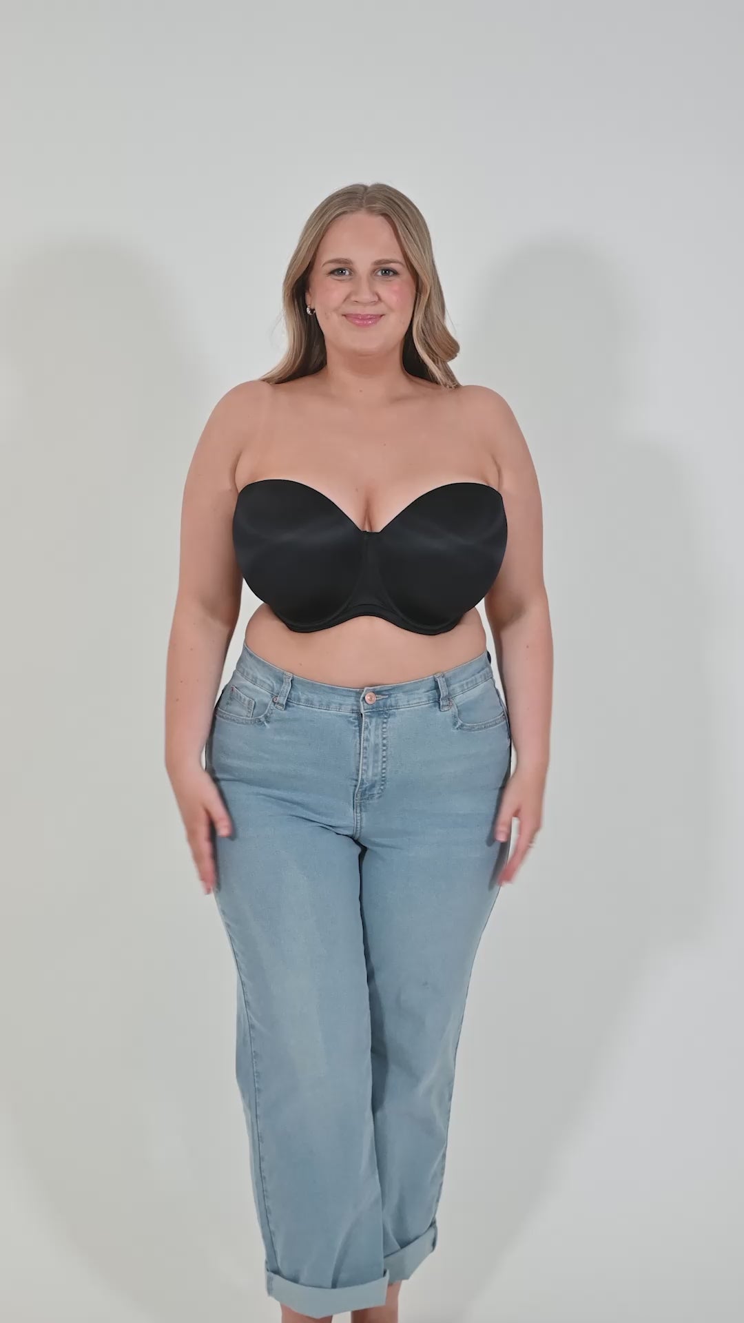 Curvy Kate Smoothie Strapless Moulded Bra - Black