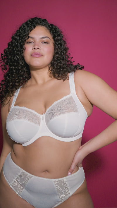 Elomi Morgan Underwired Bra - White