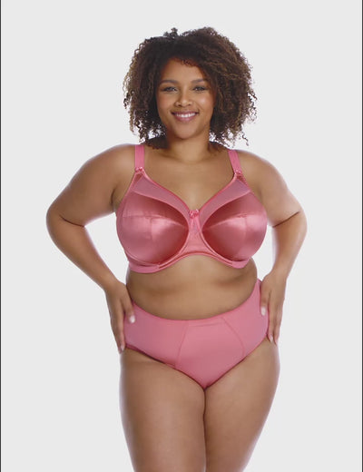 Goddess Keira Underwired Banded Bra - Desert Rose
