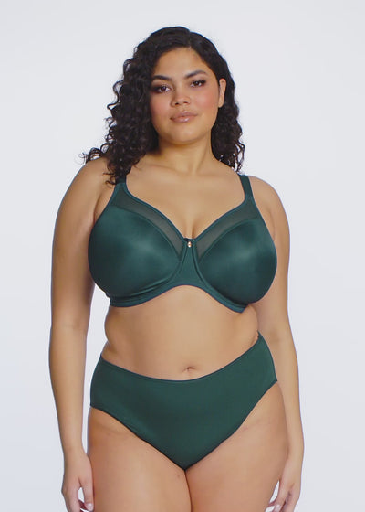 Elomi Smooth Underwire Moulded T-Shirt Bra - Deep Emerald