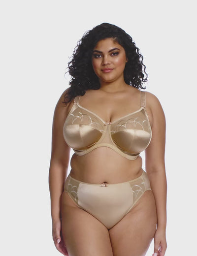 Elomi Cate Underwired Full Cup Banded Bra - Hazel