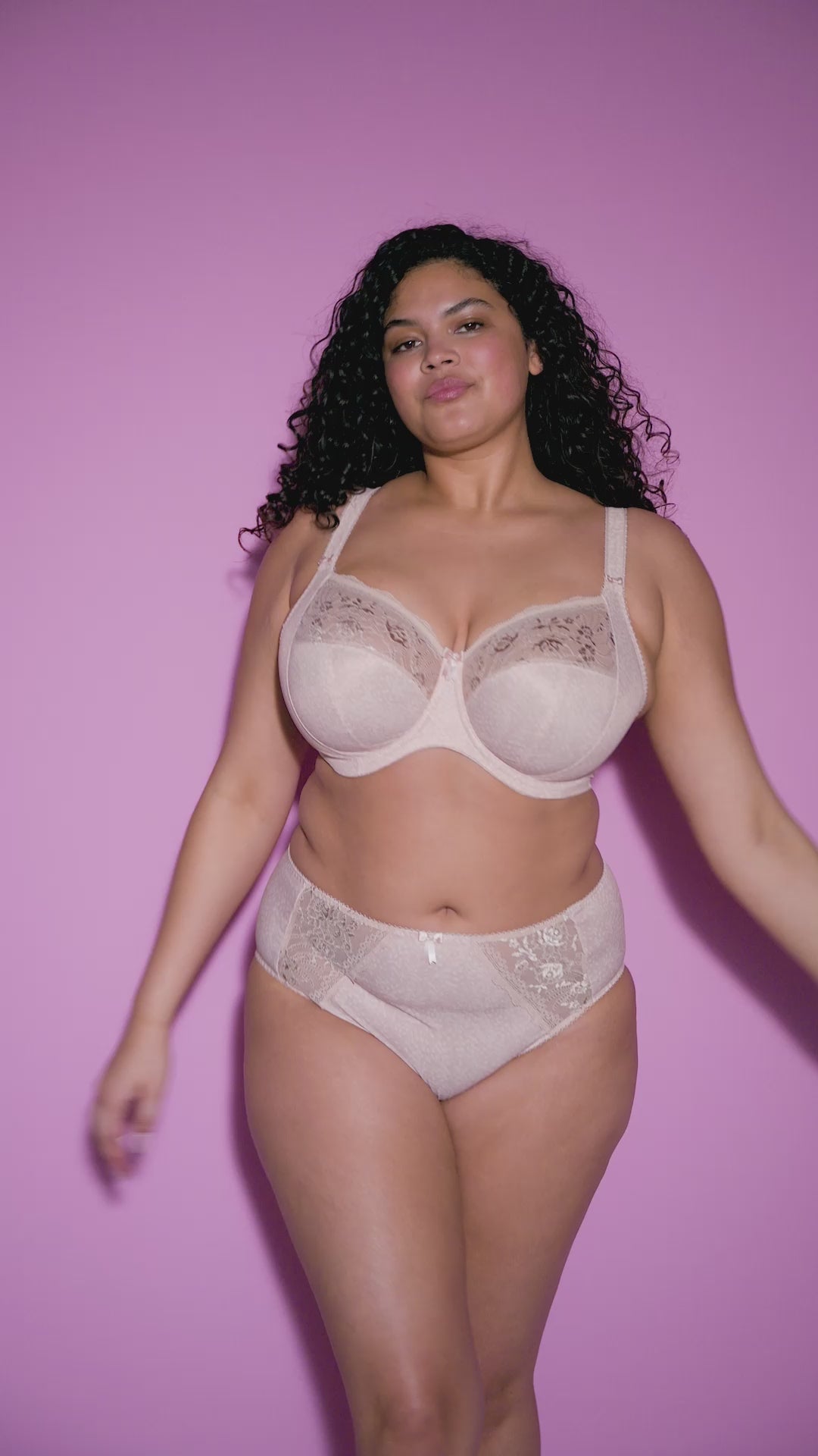 Elomi Morgan Full Brief - Cameo Rose