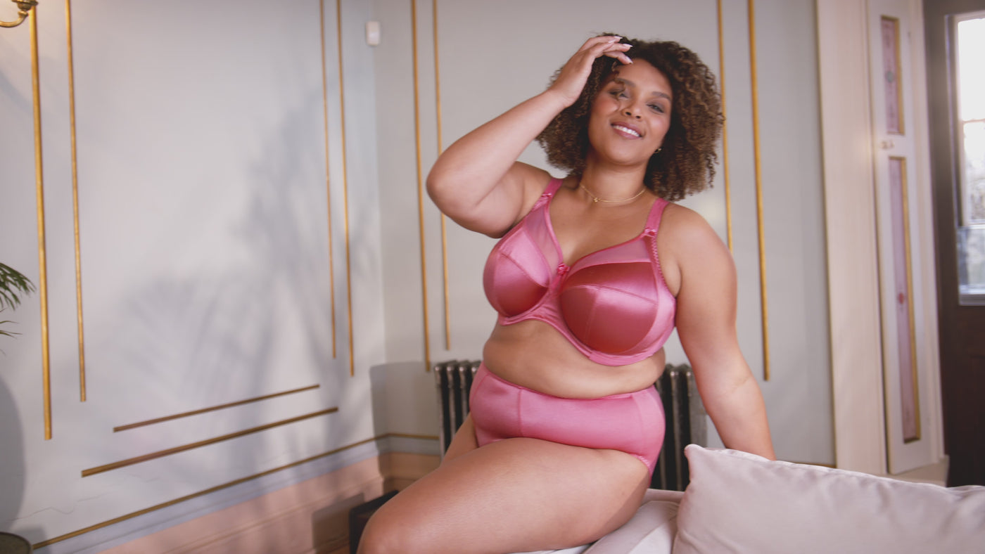 Goddess Keira Underwired Banded Bra - Desert Rose