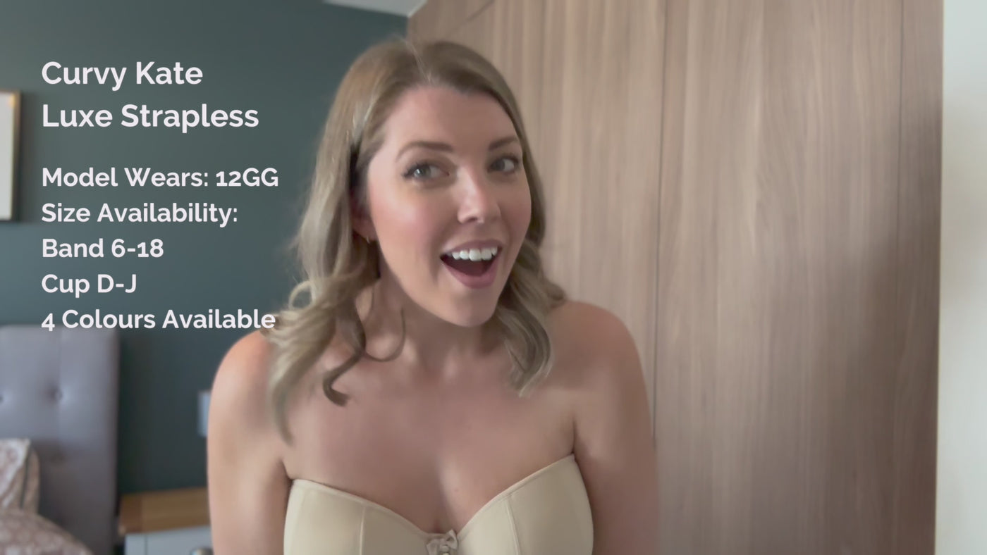 Curvy Kate Luxe Strapless Bra - Cocoa