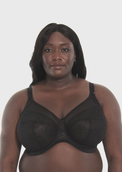 Goddess Verity Underwire Bra - Black