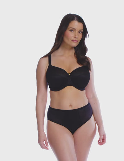 Fantasie Demure Underwired Moulded Non-Padded Bra - Black