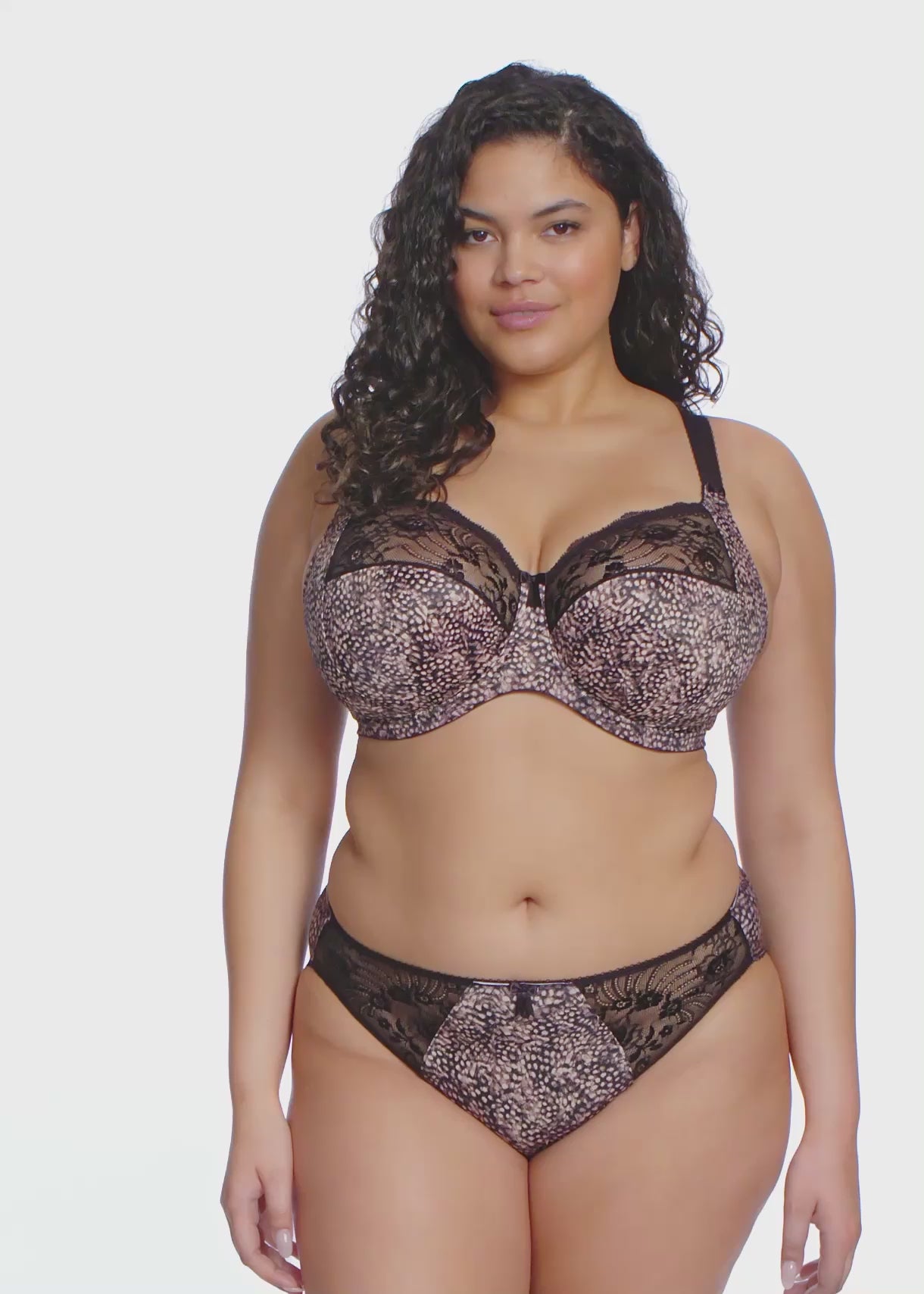 Elomi Morgan Underwired Bra - Ebony