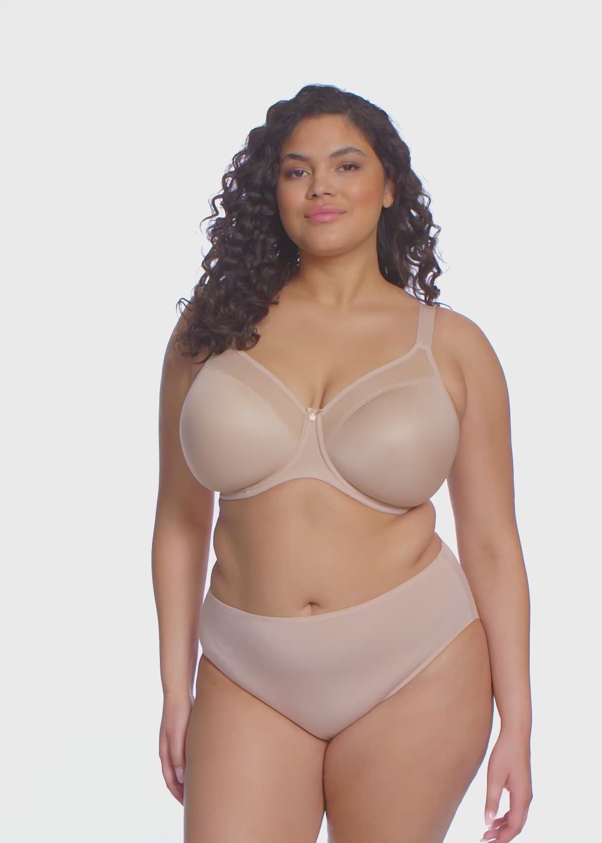 Elomi Smooth Underwire Moulded T-Shirt Bra - Sahara