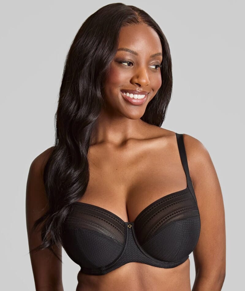 Panache Serene Full Cup Underwire Bra - Noir Bras  