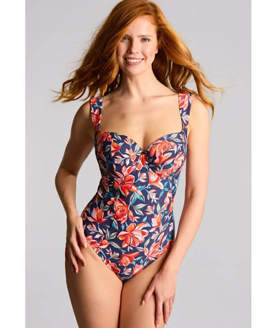 Panache Swimwear Liliflora Monica Balconnet Underwire One Piece Swimsuit - Liliflora Print