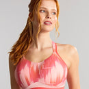 Panache Sport Boundless Wire-free Sports Bra - Pink Abstract