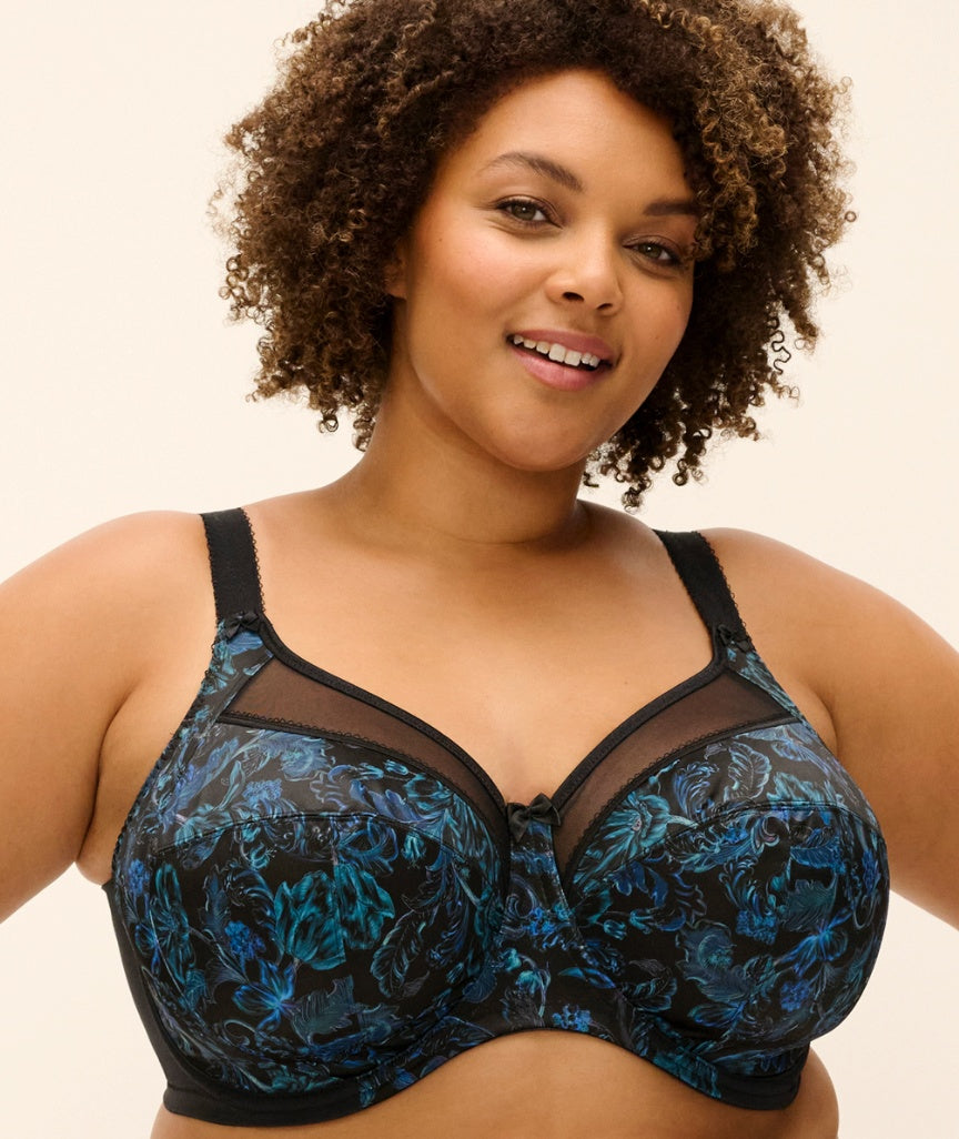Goddess Kayla Underwire Banded Bra - Ornate 