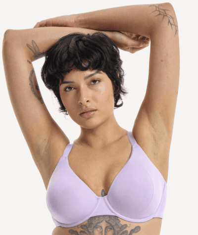 Nala Underwire Bra - Better Than Cotton - Lavender Fizz – 12D
