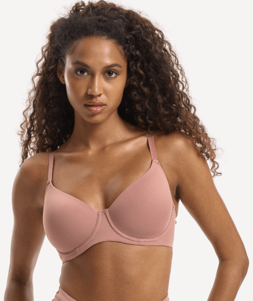 Nala Padded Flexiwire Bra - Desert Dust 