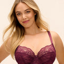 Fantasie Cesile Underwired Side Support Bra - Bordeaux