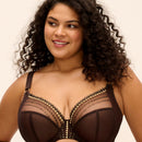Elomi Matilda Underwired Plunge Bra - Gold Rush