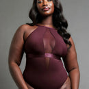 Scantilly Swerve Wire-free Bodysuit - Mulberry Purple