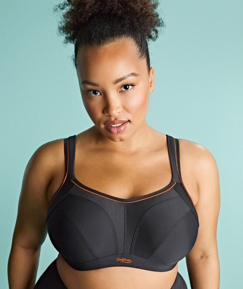 Sculptresse Activate Non Padded Underwired Sports Bra - Black Bras 