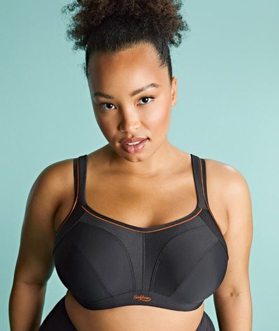 Sculptresse Activate Non Padded Underwired Sports Bra - Black Bras 