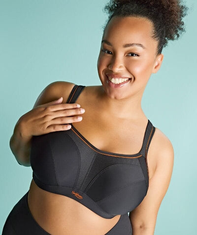 Sculptresse Activate Non Padded Underwired Sports Bra - Black Bras 