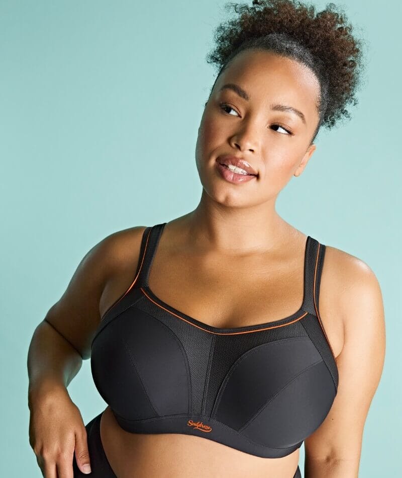 Sculptresse Activate Non Padded Underwired Sports Bra - Black Bras 