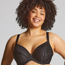 Sculptresse Roxie Plunge Underwired Bra - Black