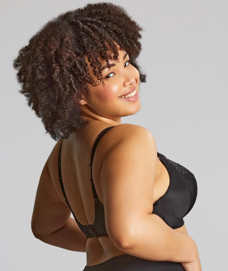 Sculptresse Roxie Plunge Underwired Bra - Black Bras 