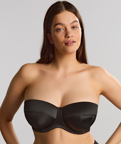 Sculptresse Dana Strapless Underwired Bra - Black – 12E