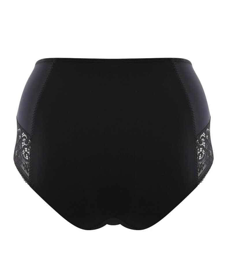 Sculptresse Estel High Waist Brief - Noir Knickers 