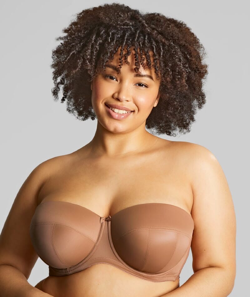 Sculptresse Dana Strapless Underwired Bra - Caramel Bras  
