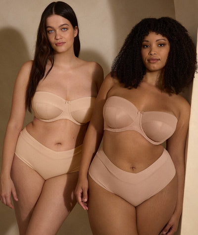 Sculptresse Dana Strapless Underwired Bra - Hazel