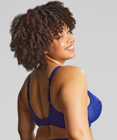 Sculptresse Estel Underwire Plunge Bra - Royal Blue