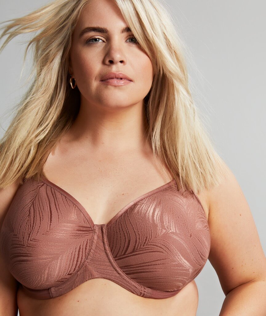 Sculptresse Illuminate Non Padded Full Cup T-Shirt Bra - Burlwood