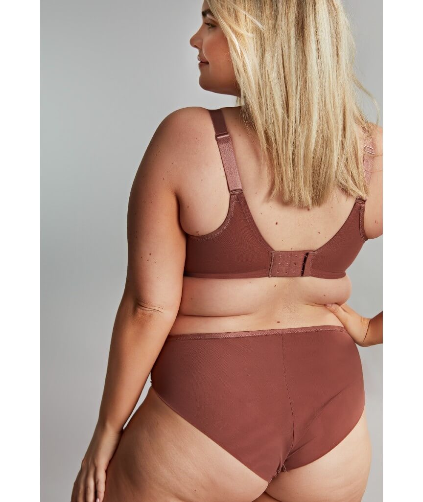 Sculptresse Illuminate Non Padded Full Cup T-Shirt Bra - Burlwood